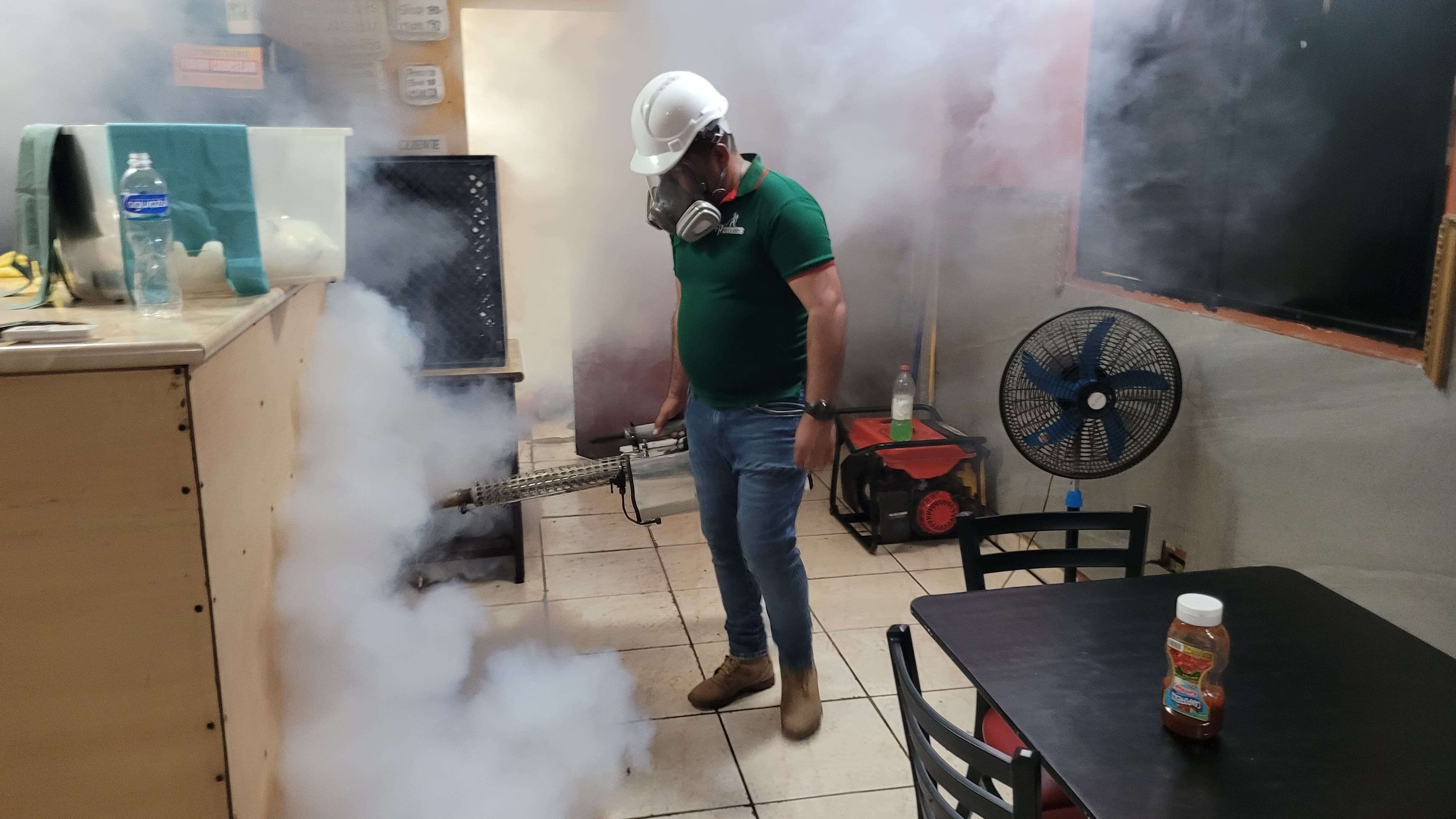 Fumigación de áreas